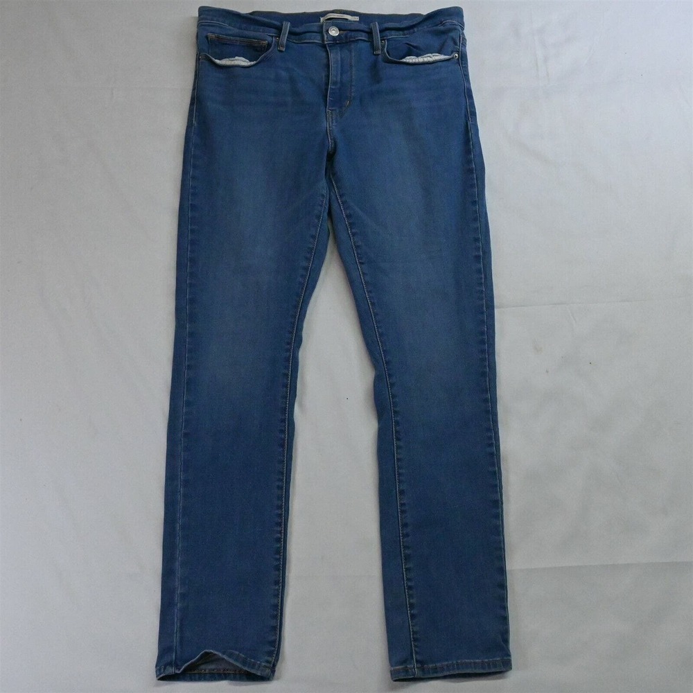Levi's‎ 33 Slimming Skinny Light Wash Stretch Waterless Denim Jeans